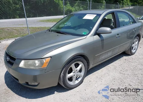 2007 Hyundai Sonata Limited/Se V6 из США, поврежденный, VIN 5NPEU46F07H274406